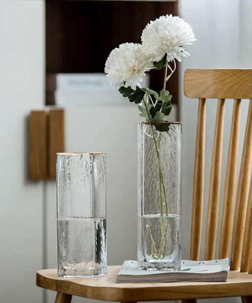 large glass vase