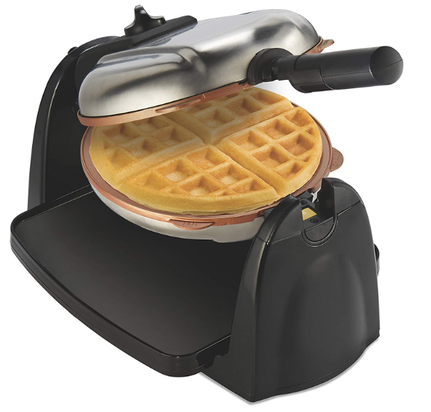 cast iron waffle maker